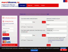 Tablet Screenshot of marcidesene.ro